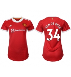 Women Manchester United Soccer Jerseys 002