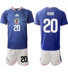 Japan 2026 FIFA World Cup Soccer Jersey Blue #20 KUBO