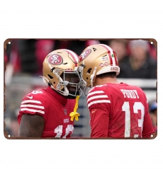 San Francisco 49ers Aluminum Sign Deebo Samuel 001