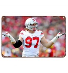 San Francisco 49ers Aluminum Sign Nick Bosa 003