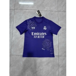 Men 2024 2025 Soccer Jersey Real Madrid CF Purple