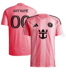 Men's Inter Miami CF adidas Light Pink 2025 Euforia Replica Custom Jersey
