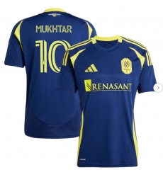Mens Nashville SC Hany Mukhtar adidas Navy 2025 The Heart of Nashville Kit Replica Player Jersey Mens Nashville SC Hany Mukhtar adidas Navy 2025 The Heart of Nashville Kit Replica Player Jersey