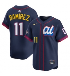mens nike jose Ramirez navy american league 2025 all star edition limited player jersey