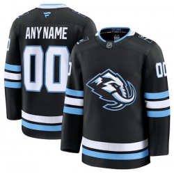 Men Women Youth Utah Mammoth Fanatics Black Home Premium Custom Jersey
