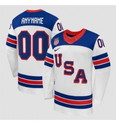 Men USA Active Player Custom White 2026 Stitched Jersey