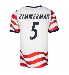 USA 2026 FIFA World Cup Soccer White Jersey Set ( Have Shorts ) Walker Zimmerman #5