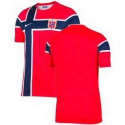 Youth 0 Norway Blank 2026 Home Stadium Replica Jersey   1