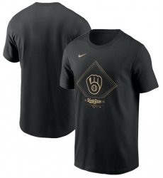 Men Milwaukee Brewers Black 2026 World Series T Shirt Men Milwaukee Brewers Black 2026 World Series T Shirt