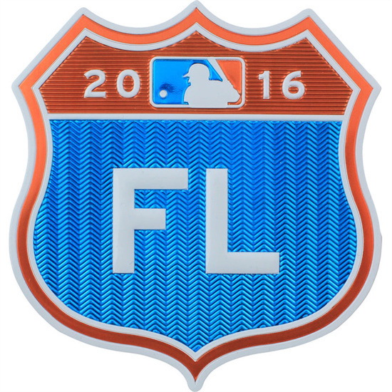 Women 2016 MLB Spring Training Florida Grapefruit League Jersey Patch Biaog