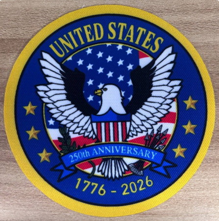 Men Dallas Cowboys United States 1776 2026 250 Anniversary Patch Biaog